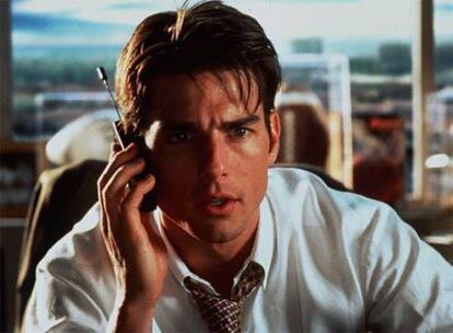 En <i>Jerry Maguire,</i> Tom Cruise interpreta a un profesional que lucha para no caer en las garras del cinismo.