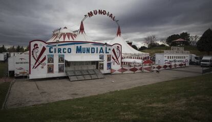 Instalaciones del Circo Mundial en Torrejón de Ardoz.