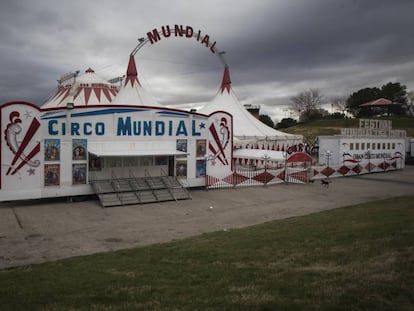 Instalaciones del Circo Mundial en Torrej&oacute;n de Ardoz.