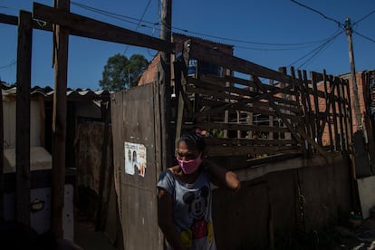 Andreia Venâncio en Ocupação Esperança.