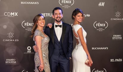 Mariana Treviño, Luis Gerardo Méndez y Stephanie Cayo.