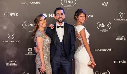 Mariana Treviño, Luis Gerardo Méndez y Stephanie Cayo.