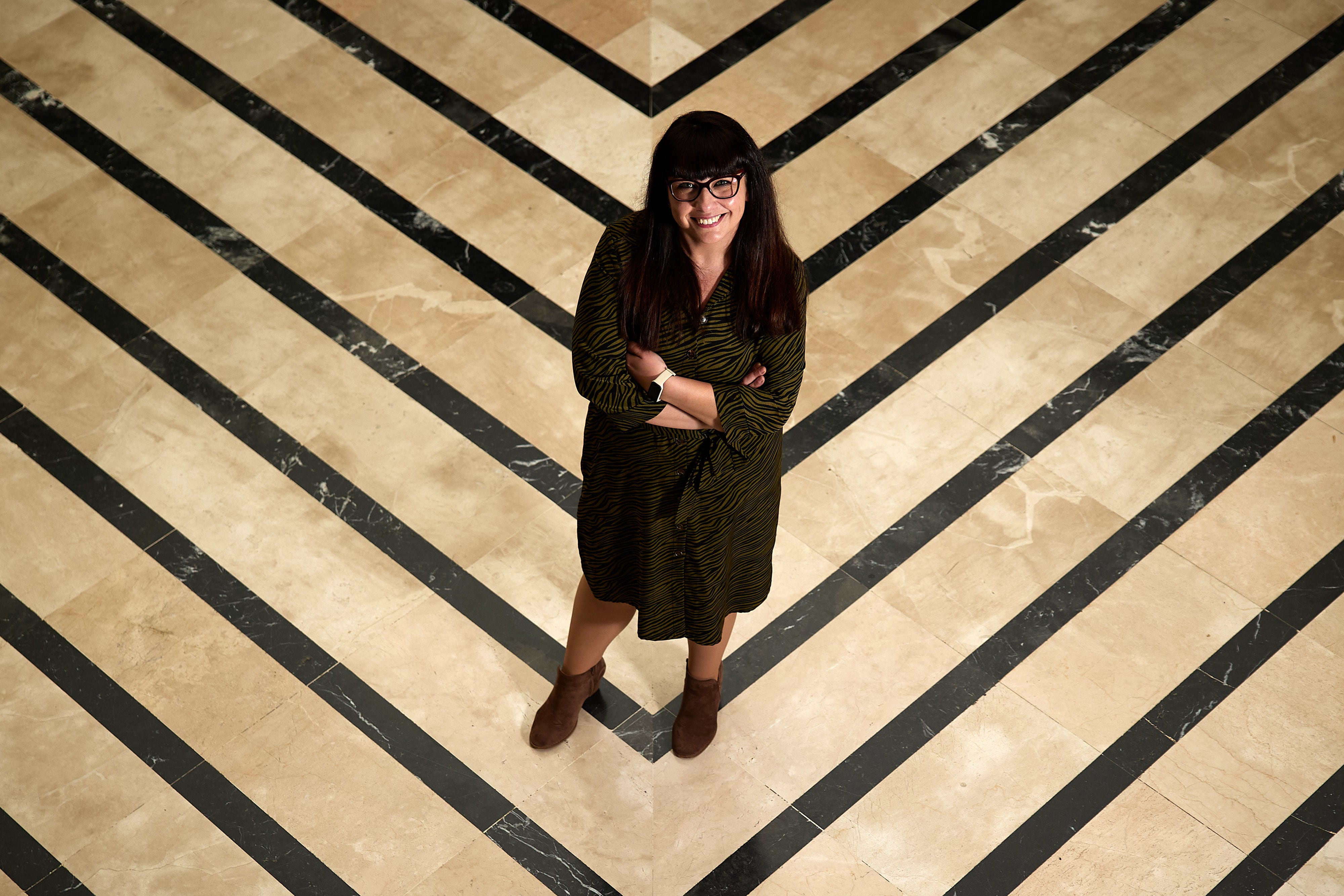 La profesora y vicedecana de la Facultad de Educación de Granada, Gracia Jiménez, el 11 de abril. 
