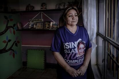Susana Montes Rodriguez, mamá de María Guadalupe Montes, víctima de feminicidio, el 26 de enero en Ciudad Juárez.