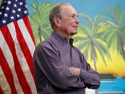 Michael Bloomberg, em 3 de março, em Miami.