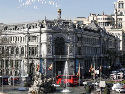 Sede del Banco de España, en Madrid. 