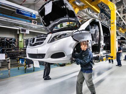 Mercedes-Benz Vitoria propone un ERTE para 5.000 personas