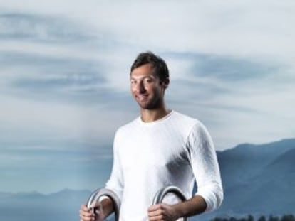 Ian Thorpe, campe&oacute;n ol&iacute;mpico de nataci&oacute;n en una foto tomada en Suiza en 2012.