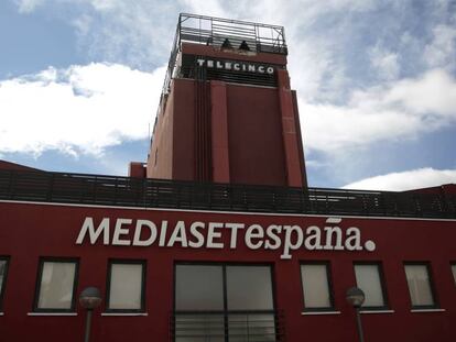 Sede de Mediaset España, en Madrid. 