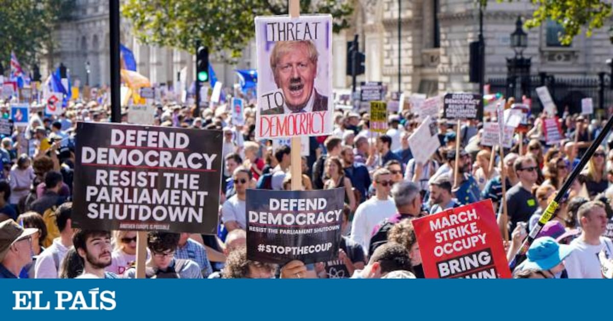 Miles de personas salen a la calle en el Reino Unido contra el cierre ...