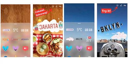 Instagram Geo Stickers