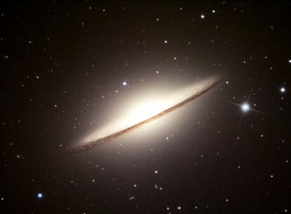 La galaxia del Sombrero.