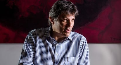 El alcalde de São Paulo, Fernando Haddad.