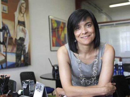Amaia Maseda, ayer, en su despacho del campus de la UPV en Leioa.