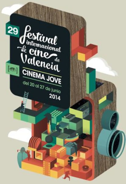 Treball de Roser Miquel i Amadeo Castroviejo per al festival Cinema Jove.