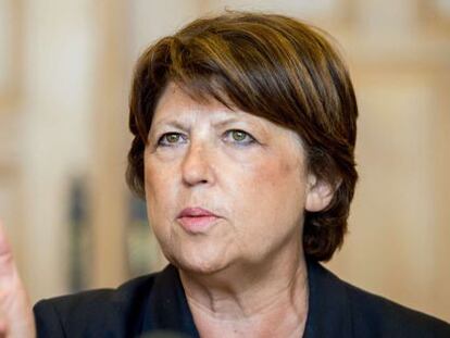 Martine Aubry, exl&iacute;der del Partido Socialista y alcaldesa de Lille.