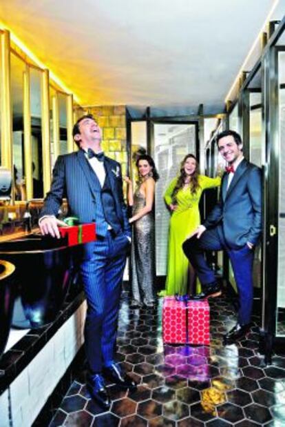 Arturo Valls, Macarena Gómez, Rocío Márquez y Fran Perea.