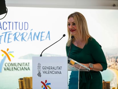 Nuria Montes, consejera de Turismo de la Comunidad Valenciana.