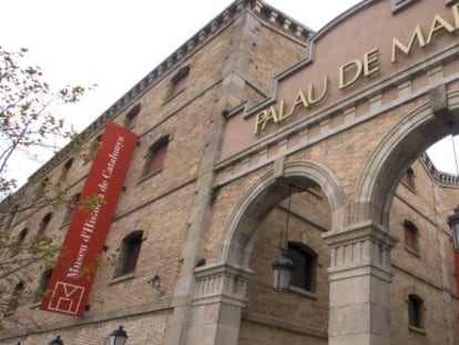 El Palau de Mar donde está instalado el Museo de Historia de Cataluña.