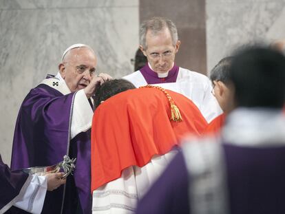 El papa Francisco el pasado 26 de febrero en el Vaticano.