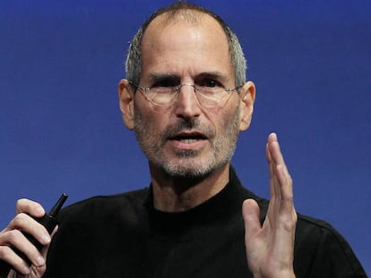 Steve Jobs, durante una presentación de Apple. 