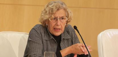 Manuela Carmena, alcaldesa de Madrid.