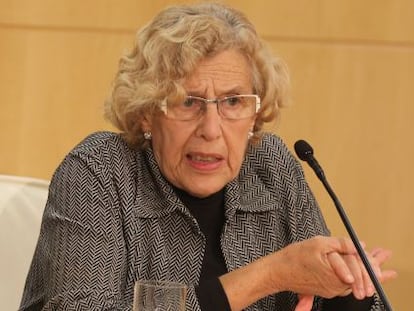 Manuela Carmena, alcaldesa de Madrid.