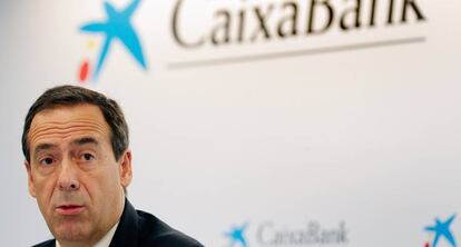 El consejero delegado de CaixaBank, Gonzalo Gortázar