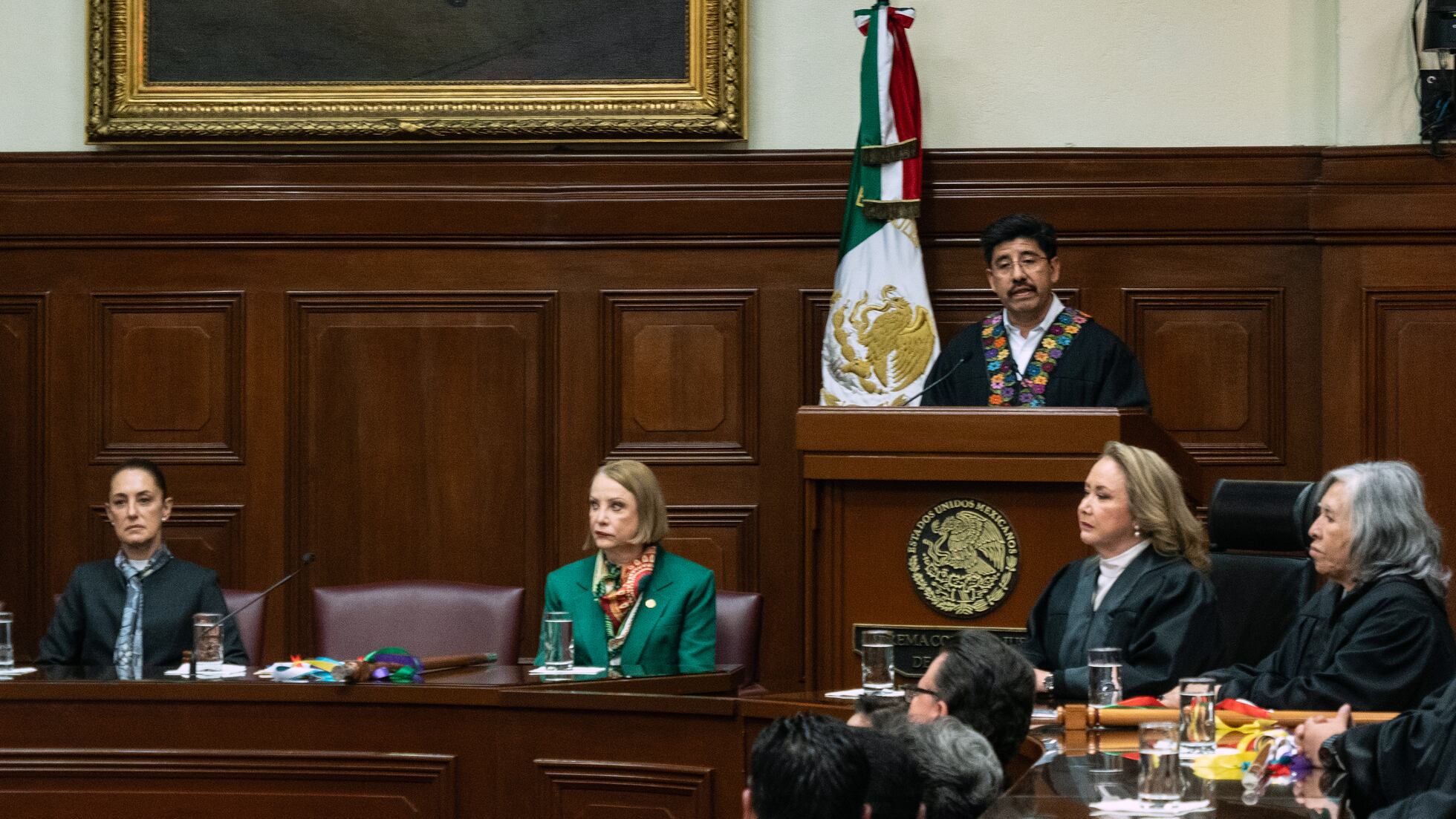 La toma de protesta del nuevo Poder Judicial y el primer informe de ...