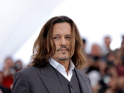 Johnny Depp en el 76º festival anual de cine de Cannes, el 17 de mayo de 2023.