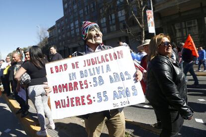 También hubo referencias al Gobierno boliviano y su presidente, Evo Morales.