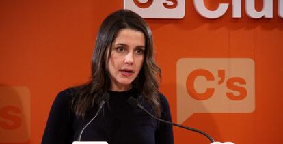 La l&iacute;der de Ciutadans en Catalu&ntilde;a, In&eacute;s Arrimadas.