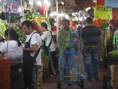Mercado de La Merced, no Distrito Federal (México).