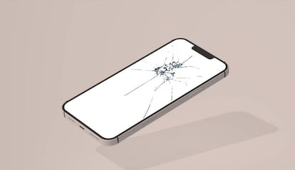 Cuidado con romper la pantalla de tu iPhone 13.