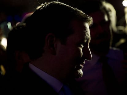 O senador Ted Cruz disputa indicação com Trump.