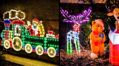luces de Navidad para decorar