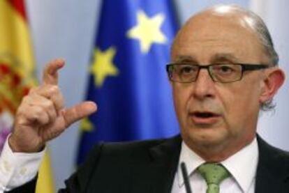 El ministro de Hacienda, Cristóbal Montoro.
