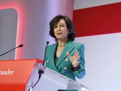 Ana Botín, presidenta de Banco Santander.