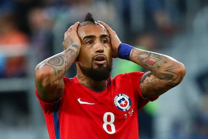 Arturo Vidal de la Selección Nacional de Chile