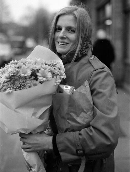 Linda McCartney en 1968.