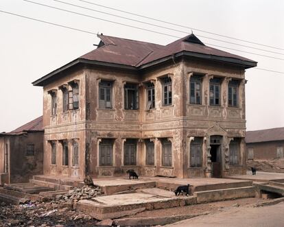 Casa em Ogbomoso, cidade no interior da Nigéria.