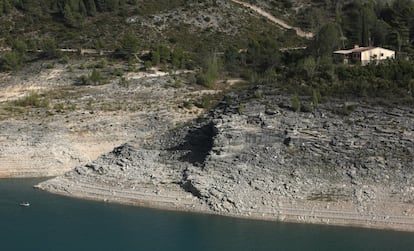 Situacin que presenta el pantano de Buenda (Guadalajara), al 11% de su capacidad.