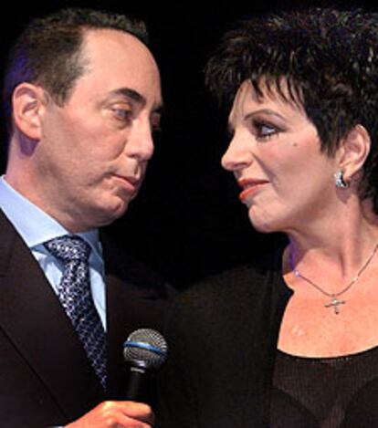 David Gest y Liza Minnelli, en una imagen de 2002.