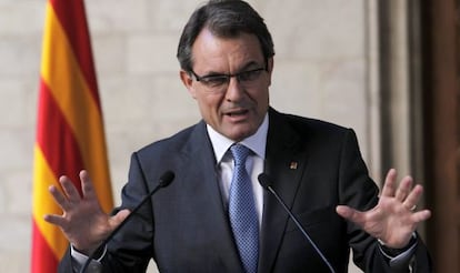 El presidente de la Generalitat, Artur Mas.