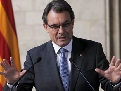 El presidente de la Generalitat, Artur Mas.