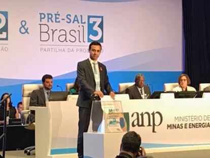 Representante de empresa confirma lance em leil&atilde;o do pr&eacute;-sal