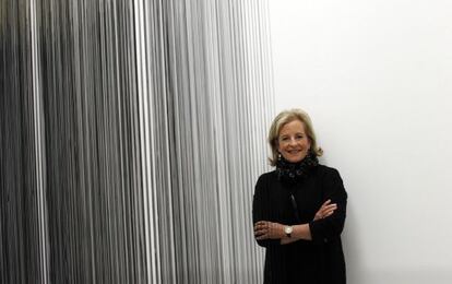 Patricia Phelps de Cisneros, en el Museo Reina Sof&iacute;a. 