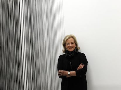 Patricia Phelps de Cisneros, en el Museo Reina Sof&iacute;a. 