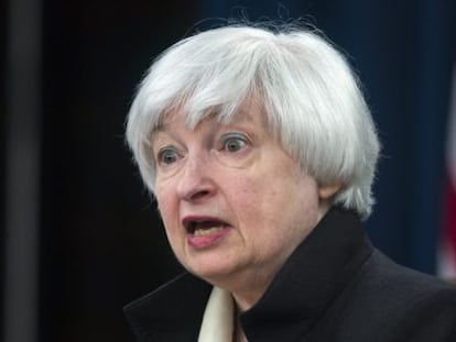 La presidenta de la Reserva Federal de Estados Unidos, Janet Yellen.