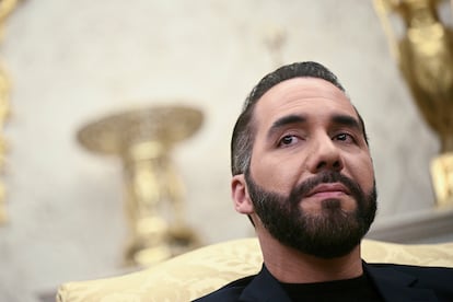 Nayib Bukele en Washingtion (EEUU) en abril de 2025.